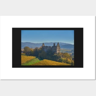 Burkheim, Kaiserstuhl - another view of the castle Posters and Art